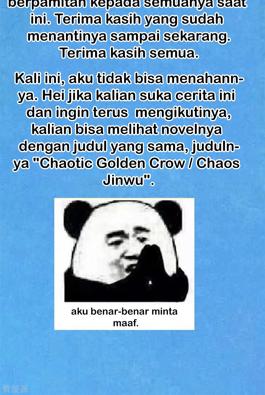 Chaos Jinwu Chapter 92 END Gambar 24
